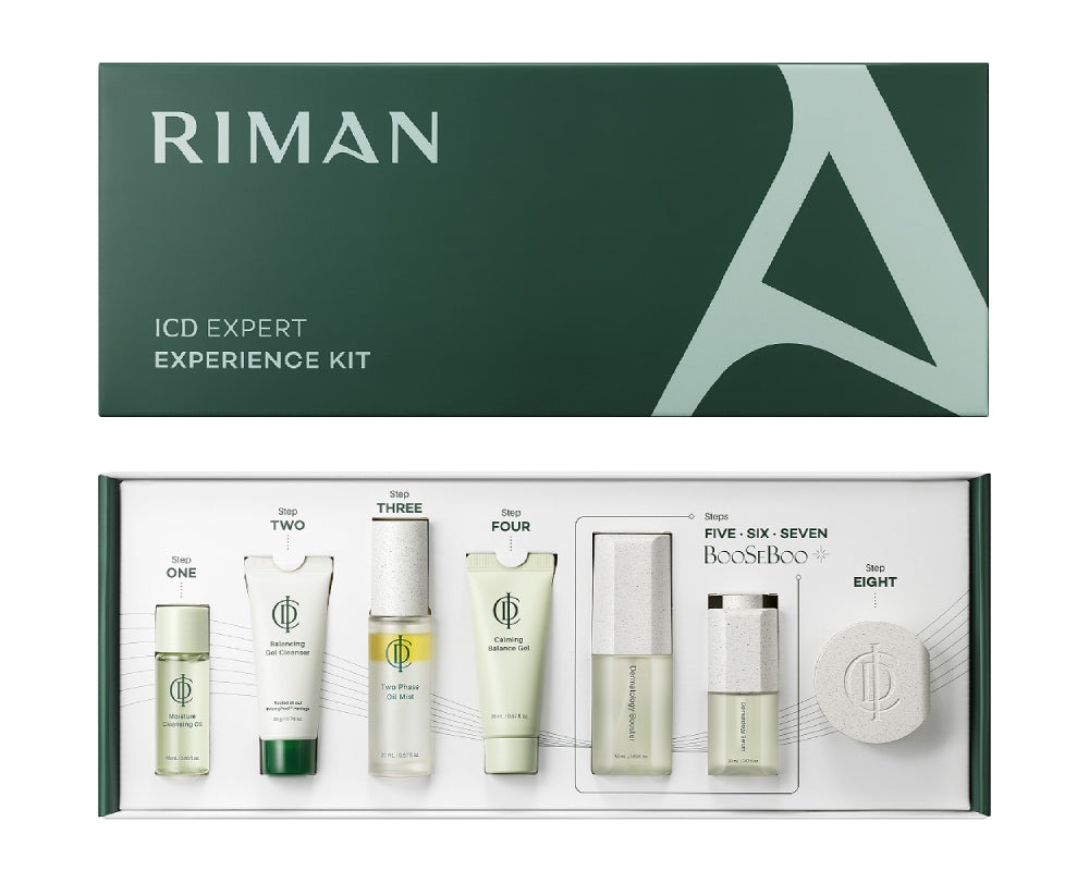 インセルダムRIMAN EXPERT RITUAL EXPERIENCE KIT Expert RIMAN Ritual Experience Kit | Trial Sample Pack | Incellerm